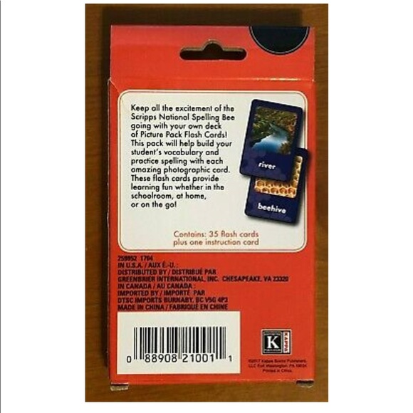 Kappa Books-Spelling Bee Flashcards-Picture Pack - Picture 4 of 4